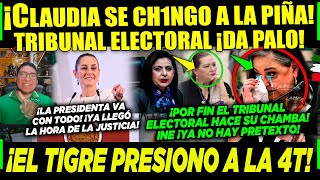 CAMPECHANEANDO MARTES ¡CLAUDIA SE CH1G4 A LA PIÑA ¡TRIBUNAL ELECTORAL LE DA PALO INE PROSIGUE [upl. by Jenkins72]