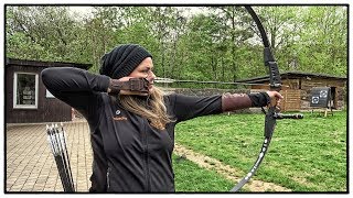 Bogensport Extrem zu Besuch beim VfS Maulbronn Diefenbach e V SCHUSSABLAUF Extreme Archery [upl. by Drus]