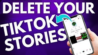 How To Delete Your TikTok Stories In The Latest Update [upl. by Xavler750]