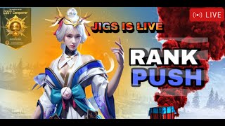 AGGRESIVE CONQUEROR RANK PUSH RANDOM BGMI LIVE STREAM bgmi jigsislive livestream jigsgaming [upl. by Seko242]