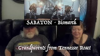 SABATON  Bismarck epic historic video Grandparents from Tennessee USA  first time reaction [upl. by Ateval]