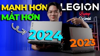 So sánh CHI TIẾT Lenovo Legion 5 2024 amp Legion Slim 5 2023 Có TOÀN DIỆN như xưa  LaptopWorld [upl. by Eolc]