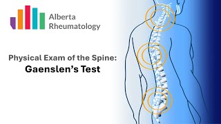 Rheumatology BACK exam Gaenslens Test [upl. by Niajneb472]