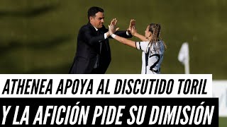 El REAL MADRID femenino GOLEA ATHENEA del CASTILLO APOYA a TORIL MISA ¿CASTIGADA OLGA CARMONA TOP [upl. by Alten453]