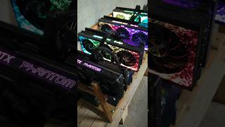 RTX 4090  4070 Ti Mining Rig Short Shorts [upl. by Adiela]