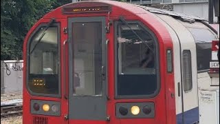 Central line Train Observation Around White CityShepherd’s Bush [upl. by Cohbert]