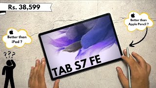 Samsung Galaxy Tab S7 FE Full Review  Wifi  LTE  Better than iPad [upl. by Nork525]