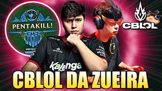 PENTAKILL do BRANCE e o COREANO MAIS TROLL da HISTÓRIA  CBLOL DA ZUEIRA [upl. by Henriha590]