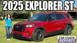 Is the 2025 Ford Explorer ST the BEST New Sporty SUV [upl. by Targett]