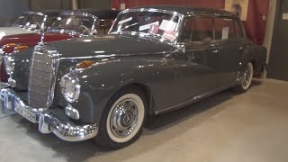 MercedesBenz 300 D Adenauer 1959 Exterior [upl. by Ahsikyt597]