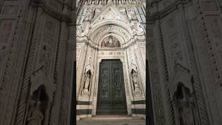 Cathedral of Santa Maria del Fior at night w guitar music [upl. by Yam]