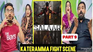 SALAAR MASS KATERAMMA FIGHT SCENE Part 9 REACTION  Prabhas Pritviraj Shruthi Haasan [upl. by Ispep]