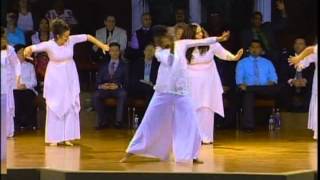 Now Behold the Lamb Expressive Worship Dancers [upl. by Ahsinrad547]