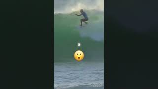 One of the most outrageous waves surfed in history 😯 [upl. by Yoshio]