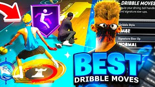 BEST DRIBBLE MOVES amp COMBOS IN NBA 2K22  BECOME A DRIBBLE G0D w THE FASTEST DRIBBLE MOVES [upl. by Retsehc]