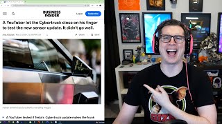 Cybertruck still eats fingers after sensor update amp medical tech news Daily Drift Ep 7 [upl. by Files]