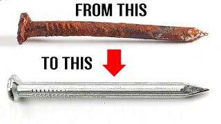 How to Remove Rust from Metal Quickly  Home Made Solution [upl. by Santini]