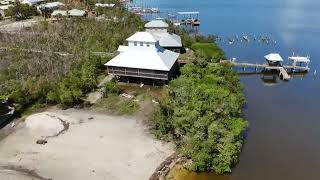 Little Gasparilla Island north end docks after Hurricanes Helene and Milton [upl. by Terina57]