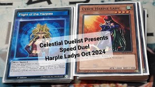 Celestial Duelist Presents Speed Duel Harpie Ladys October 2024 [upl. by Merola507]