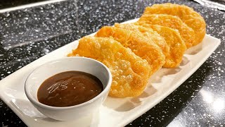 HOW TO MAKE CHIP SHOP STYLE POTATO FRITTERS  QUICK amp EASY RECIPE  LET’S COOK WITH ZAREEN [upl. by Marylynne]