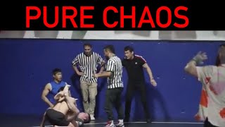 Sambo VS Jiu Jitsu Tag Team Match CHAOS Erupts  Wrestling Wars [upl. by Selimah]