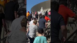 Walking into the Superdome neworleanssaints neworleans saints superdome [upl. by Acherman135]