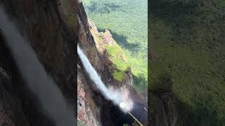 CANNONBALL FROM THE TALLEST WATERFALL IN THE WORLD basejump basejumping angelfalls saltoangel [upl. by Judah]