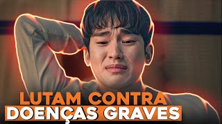 7 ATORES COREANOS QUE LUTAM CONTRA DOENÇAS GRAVES [upl. by Enimzaj]