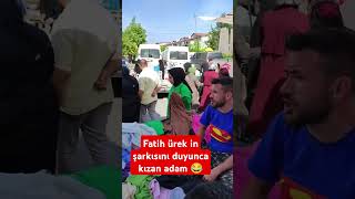 Pazarda rap tarzında doğaçlama fatih ürek in şarkısını duyunca kızan adam herşey burada 😂😂 [upl. by Gerger]