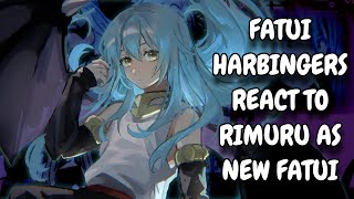 Fatui Harbingers React To Rimuru As New Fatui  Genshin Impact  Gacha React [upl. by Filiano]