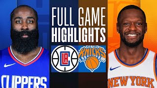 CLIPPERS at KNICKS  FULL GAME HIGHLIGHTS  November 6 2023 [upl. by Eelreveb]