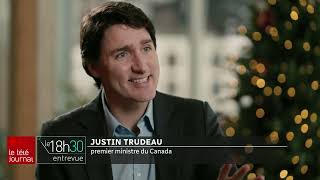 « Je n’ai pas fini mon travail »  entrevue avec Justin Trudeau [upl. by Letnahc]