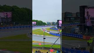 Historic Formula1 F1 Cars leave the old Pit Lane Copse Corner Silverstone 2024 British Grand Prix [upl. by Fabri]