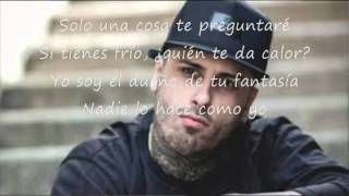 Nicky jam El Amante letra completa Oficial Karen Mendez [upl. by Nakre]