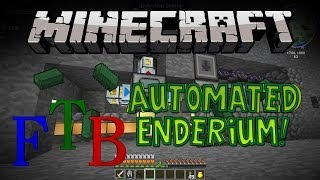 How to Autocraft Enderium amp Hardened Glass FTB Direwolf20 16 [upl. by Giltzow844]