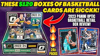 DONT SLEEP ON THESE🔥 2023 OPTIC BASKETBALL RETAIL BOX REVIEW🏀 [upl. by Alakam]