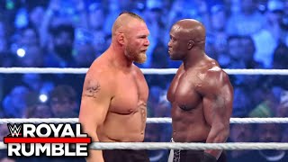 FULL MATCH  Brock Lesnar Vs Bobby Lashley  WWE Royal Rumble 2023 [upl. by Tarr948]