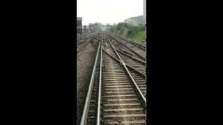 Waterloo East to Dartford train journey Drivers View [upl. by Ihtak135]