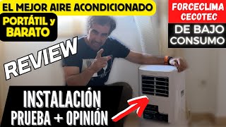 💦Aire Acondicionado Portátil BARATO❄️✅FORCECLIMA Cecotec Bajo Consumo [upl. by Kared]