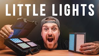 Little Lights UPGRADE Aputure MC 4Light Travel Kit amp Falcon Eyes F7 Fold [upl. by Corliss]