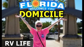 How To Set Up Florida Domicile Using Escapees RV Club  RV Living [upl. by Elazaro]