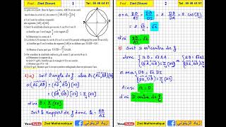 02Similitude Directe Et Indirecte Correction Exercice Bac Math [upl. by Hcirdla104]