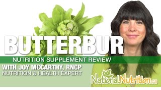 What Is Butterbur  Butterbur Benefits for Migraines  Supplement Review  National Nutrition Canada [upl. by Adiaroz]