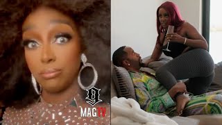 Amara La Negra Responds To Rumors Safaree Smashed [upl. by Kerwinn438]