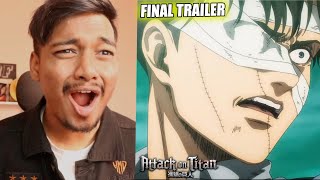 AOT FINAL SEASON FINAL TRAILER🔥BBFisLive [upl. by Alberic]