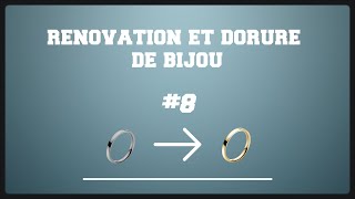 8 RÉNOVATION ET DORURE DE BIJOUOBJET EN OR  LEPETITCHIMISTEBE  FR [upl. by Claudia]