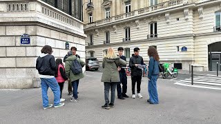 Students for a free Tibet France 🇫🇷 against the erasure of Tibet by Guimet Museum 27 October 2024 [upl. by Le]