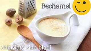 Sauce Béchamel Facile pour les Pateschhiwats zine bladi [upl. by Schwenk]