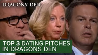 Top 3 Dating Pitches Turned Down By Dragons  VOL 1  Dragons Den [upl. by Winne]