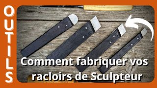 Racloir de Sculpteur comment les fabriquer [upl. by Eelyek]